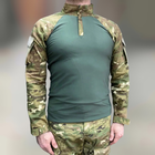 Армейская тактическая рубашка Убакс Мультикам Олива L - изображение 7