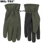 Армейские/тактические зимние перчатки MIL-TEC SOFTSHELL HANDSCHUHE THINSULATE L OLIV/Олива (12521301-904-L) - изображение 4