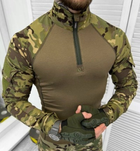 Убакс стрейч Тактична сорочка з довгим рукавом LOGOS мультикам темний 2ХL - зображення 1
