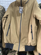 Куртка-бомбер "Пілот" LOGOS демісезонна без шеврону койот 4ХL - зображення 4