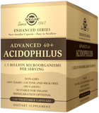 Пробіотик Solgar Advanced 40+ Acidophilus 120 капсул (33984007789)