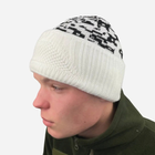 Зимова шапка-балаклава із сіткою білий Камуфляж - зображення 3