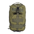 Тактичний штурмовий рюкзак Lesko M07G 45л зелений - зображення 3