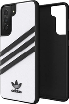Etui plecki Adidas OR Moudled Case do Samsung Galaxy S21 White-black (8718846090810) - obraz 1
