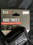 Тактичні рукавички 5.11 Tactical Hard Times 2 Чорний S - зображення 8