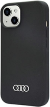 Панель Audi Silicone Case для Apple iPhone 14 Чорний (6955250225298) - зображення 1