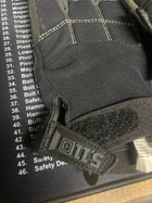 Тактические перчатки 5.11 Tactical Station Grip Gloves чёрные - изображение 7