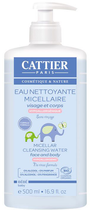 Woda micelarna Cattier Paris Cattier Agua Micelar Bebe 500 ml (3283950919234) - obraz 1