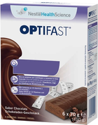 Batoniki Optifast Sabor Chocolate 6 Barritas (8470002140219) - obraz 1