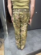 Штани зимові тактичні софтшелл флісові Accord, розмір 3XL, Мультикам, утеплені штани для військових - зображення 3