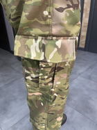 Брюки зимние тактические софтшелл флисовые Accord, размер 3XL, Мультикам, утепленные брюки для военных - изображение 5