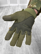 Тактические перчатки grip (зимние) олива XL - изображение 4
