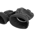 Перчатки полнопалые флисовые Reis Черные - изображение 8