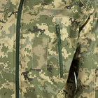Куртка Vik-Tailor SoftShell з липучками для шевронів ММ-14 піксель ЗСУ 48 - зображення 6