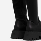 Жіночі ботфорти Steve Madden Outsource Boot SM11002706-001 38 23.8 см Чорні (8720857167566) - зображення 3