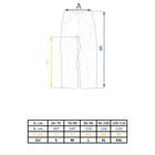 Штани польові MIL-TEC M65 Nyco Чорний 2XL - зображення 2