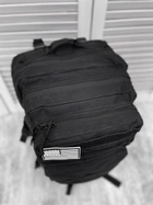 Тактический штурмовой рюкзак black U.S.A 45 LUX ml847 - изображение 11