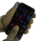 Тактичні рукавиці повнопалі із захистом Olive XL - изображение 6