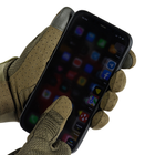 Тактичні рукавиці повнопалі із захистом Olive XL - изображение 6