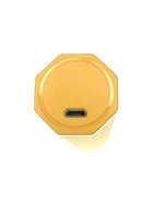Портативний кишеньковий телескопічний стерилізатор UVС жовтий - зображення 4