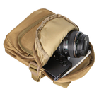 Рюкзак тактичний на одне плече AOKALI Outdoor A31 Sand - зображення 6