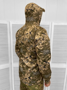 Армійська куртка софтшел піксель masking L - зображення 3