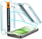 Zestaw szkieł ochronnych Spigen EZ FIT Glass.TR do Apple iPhone 15 Plus 2 szt (8809896752060) - obraz 1