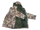 Тактическая куртка и флисовая кофта, комплект 2в1, Emerson, мультикам, XXL - изображение 2