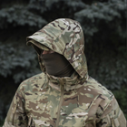 Куртка Soft shell мужская демисезонная водонепроницаемая и ветронепродувная с подкладкой на флисе с грязеотталкивающей поверхностью мультикам М-Тас - изображение 7