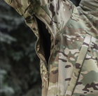 Куртка чоловіча Soft shell Мультикам М-Тас на флісі XL демісезонна захист від вологи з відштовхуванням бруду з вентиляційними блискавками під пахвами - зображення 3