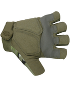 Рукавички тактичні Kombat uk Alpha Fingerless Tactical Gloves L, мультікам - изображение 2