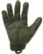Рукавички тактичні Kombat uk Alpha Tactical Gloves M, оливковий - изображение 3