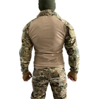 Тактический костюм 3 в 1, рубашка+ Брюки + наколенники и налокотники размер 2XL - изображение 6