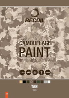 Аерозольна маскувальна фарба для зброї Тан (Tan) RecOil 400мл - зображення 3