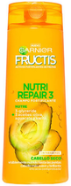 Очищувальний шампунь для волосся Garnier Fructis Triple Nutrition Repair Shampoo Dry Hair 360 мл (3600542024211) - зображення 1