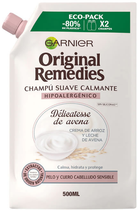 Szampon do włosów delikatnych Garnier Original Remedies Delicatesse Moisturizing Shampoo 500 ml (3600542415606) - obraz 1