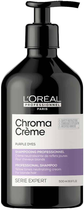 Шампунь для очищення волосся та від пожовтіння L'Oreal Paris Chroma Creme Purple Dyes Professional Shampoo 500 мл (3474637044923) - зображення 1
