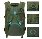 Рюкзак тактический Tactical TrekPack 25л мультикам - изображение 2