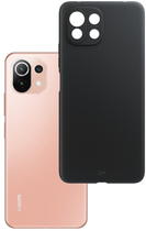 Etui plecki 3MK Matt Case do Xiaomi Mi 11 Lite 5G Black (5903108386548) - obraz 3