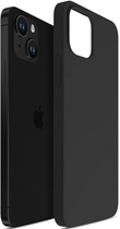 Etui plecki 3MK Silicone Case do Apple iPhone 14 Black (5903108499071) - obraz 1