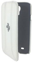 Etui z klapką Ferrari Book do Samsung Galaxy S4 White (3700740311707) - obraz 1
