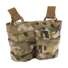 Подсумок для магазинов автомата Tasmanian Tiger 2 SGL Mag Pouch BEL M4 MKII MC, Multicam (TT 7108.394)