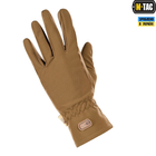 Зимові сенсорні тактичні рукавички M-Tac Soft Shell Coyote Розмір S - зображення 10