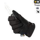 Тактические перчатки Soft Shell Thinsulate Black Размер XL (сенсорные, софтшелл, непромокаемые) - изображение 10