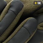 Флісові тактичні рукавички з утеплювачем M-Tac Fleece Thinsulate Olive Розмір XL (25-28 см) (Touch Screen сенсорні) - зображення 5