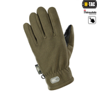Флісові тактичні рукавички з утеплювачем M-Tac Fleece Thinsulate Olive Розмір XL (25-28 см) (Touch Screen сенсорні) - зображення 7