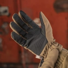 Тактические перчатки Soft Shell Thinsulate Coyote Brown Размер M (сенсорные, софтшелл, непромокаемые) - изображение 9