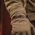 Тактические перчатки Soft Shell Thinsulate Coyote Brown Размер M (сенсорные, софтшелл, непромокаемые) - изображение 12