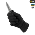 Зимові сенсорні тактичні рукавички M-Tac Soft Shell Black Розмір S - зображення 5