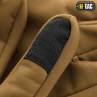 Зимние тактические перчатки сенсорные M-Tac Soft Shell Coyote Размер XL - изображение 7